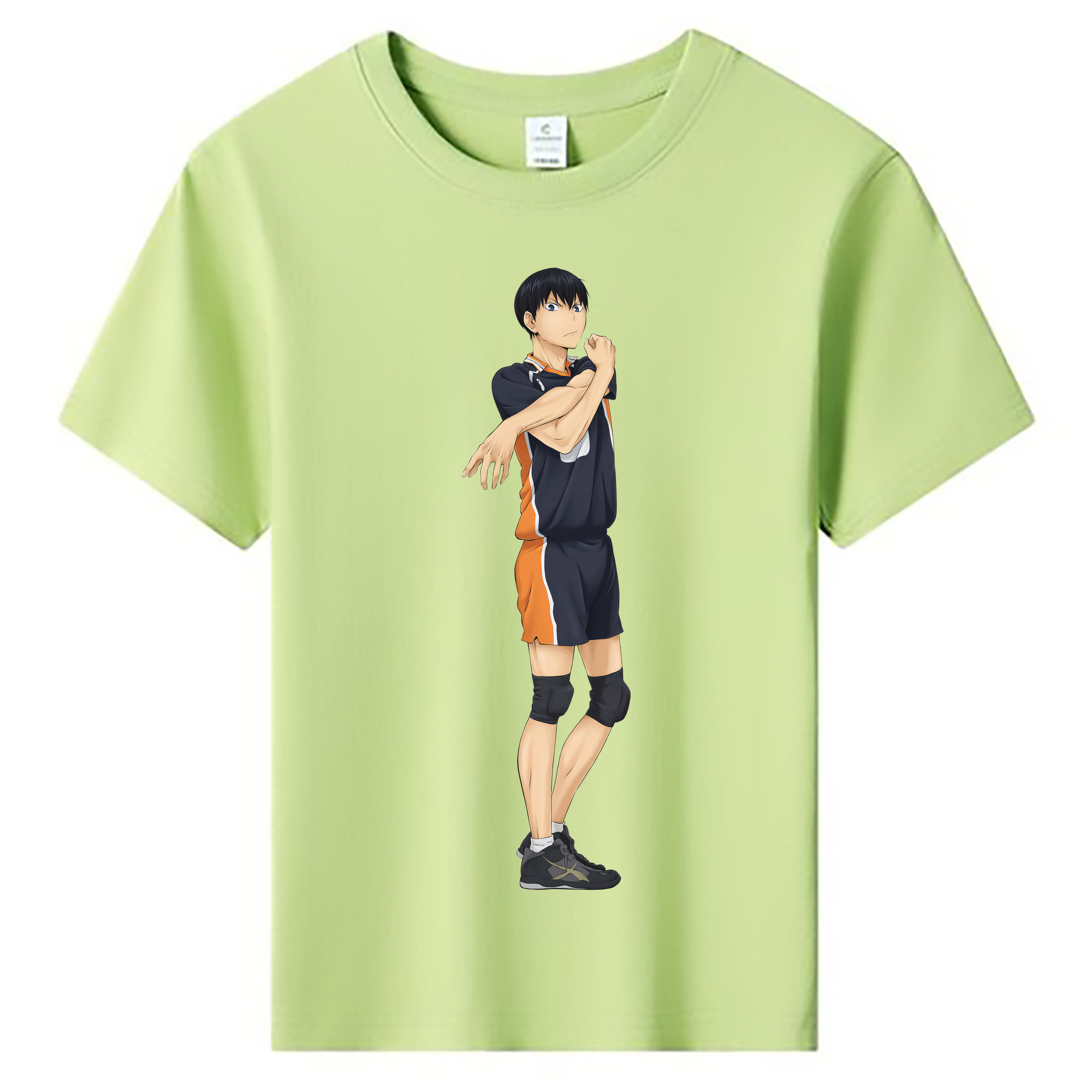 （画像用） ハイキュー!! Haikyu!! 綿100％キッズTシャツ（フロントプリント）